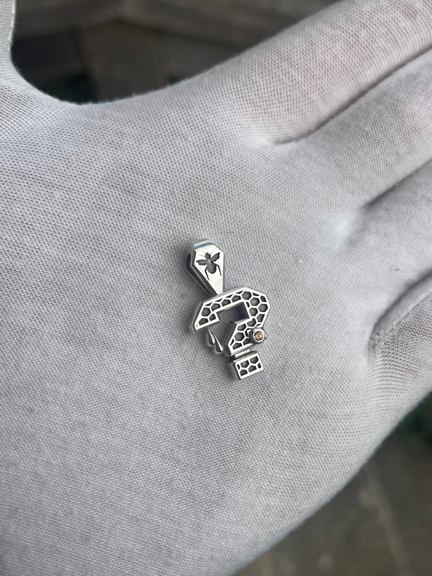 Tipper Honeycomb Pendant