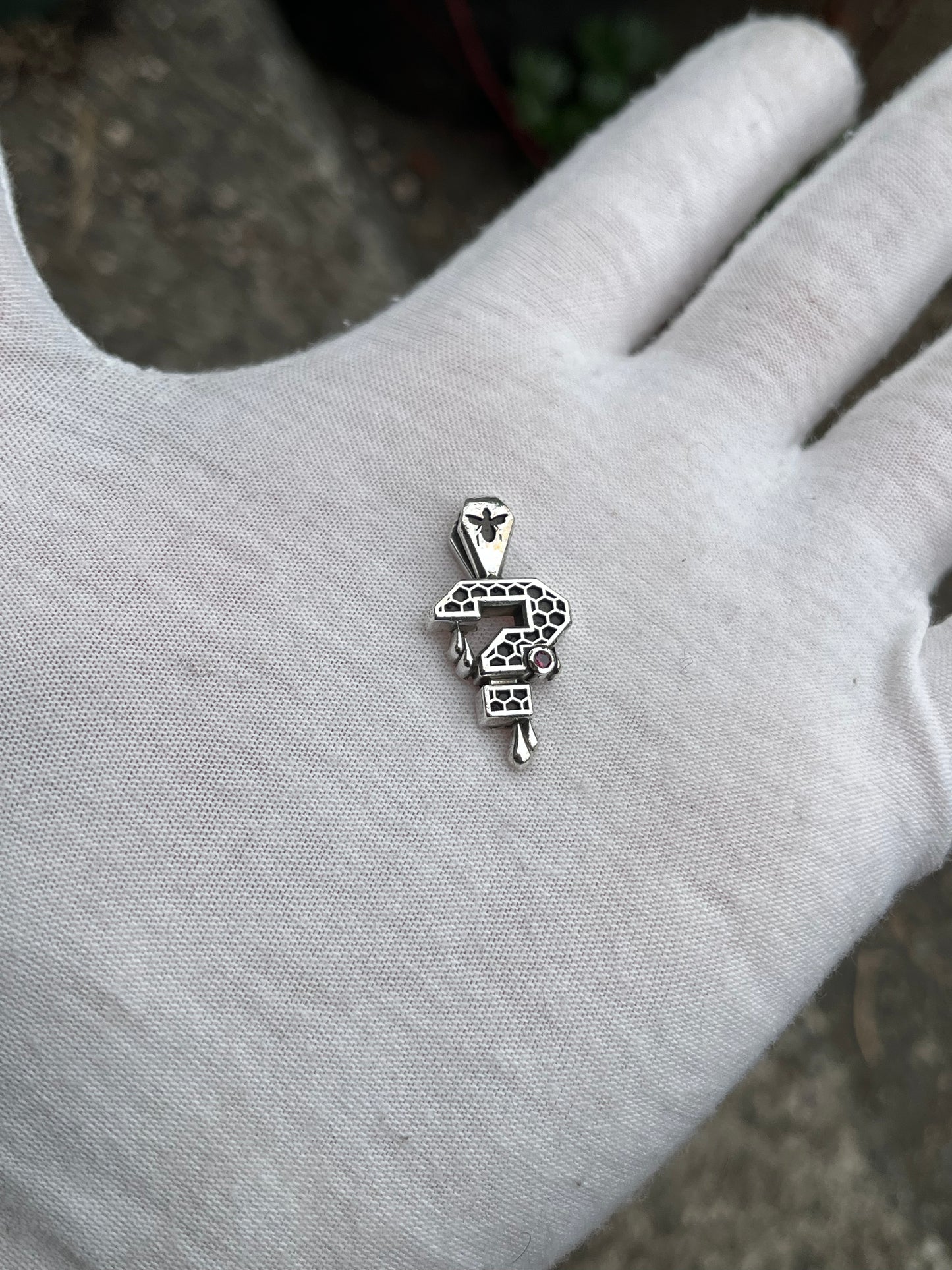 Tipper Honeycomb Pendant